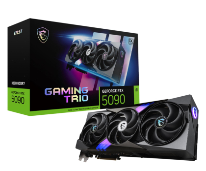 Karta graficzna MSI GeForce RTX 5090 Gaming Trio OC 32GB GDDR7 DLSS4